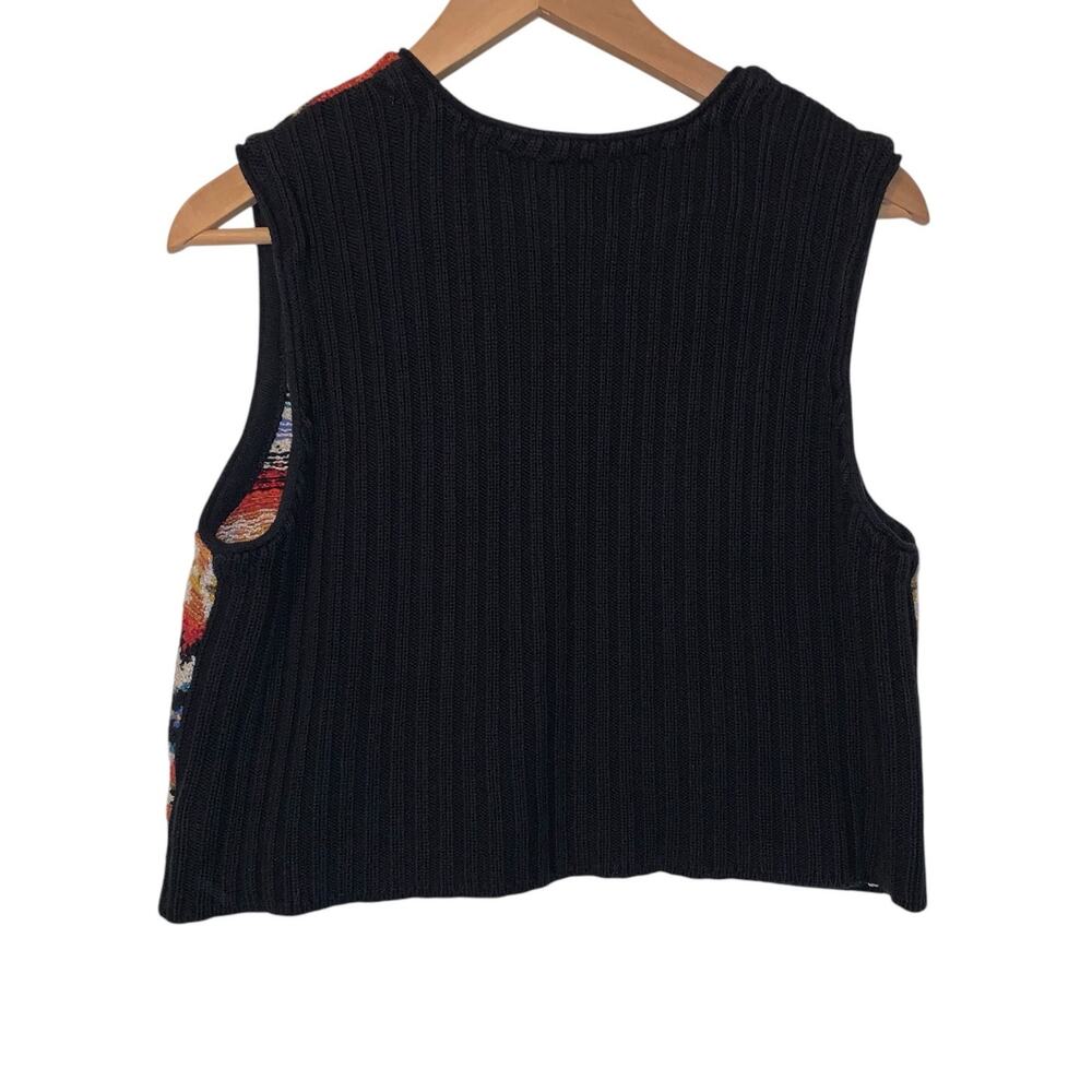 Liz Sport Sweater Vest Vintage sz M - Picture 4 of 10